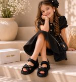 صندل دخترانه مجلسی بچه‌گانه | صندل شیک و نرم کودک - Image 5