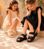 صندل دخترانه مجلسی بچه‌گانه | صندل شیک و نرم کودک - Image 10