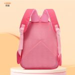 کیف مدرسه دخترانه طرح زرافه صورتی | کوله پشتی فانتزی و ارگونومیک - Image 6